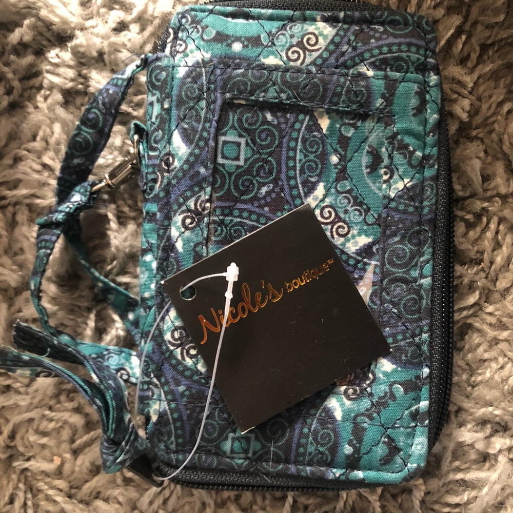 Small blue wallet- new with tags
